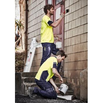 Mens Hi Vis Squad Short Sleeve Polo - ZH237