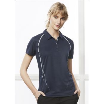 Womens Cyber Short Sleeve Polo - P604LS