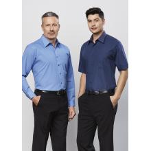 Mens Micro Check Short Sleeve Shirt - SH817 Mens and Ladies Shirts from Challenge Marketing NZ