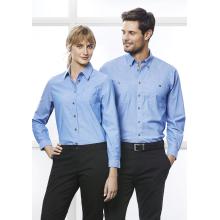 Womens Chambray Long Sleeve Shirt - LB6201 Mens and Ladies Shirts from Challenge Marketing NZ