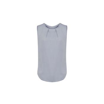 Womens Estelle Sleeveless Pleat Detail Blouse - RB973LN
