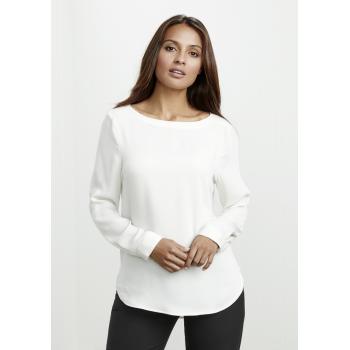 Womens Madison Boatneck Top - S828LL