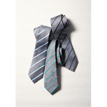 Mens Single Contrast Stripe Tie - 99102