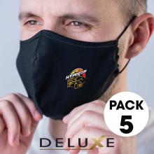 5 Pack - Deluxe Face Masks Face Masks from Challenge Marketing NZ