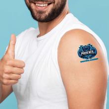 50 x 50mm Classic Temporary Tattoos Promotion from Challenge Marketing NZ