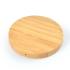 Arc Round Bamboo Wireless Charger Wireless Chargers from Challenge Marketing NZ