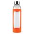 Capri Glass Bottle / Silicone Sleeve Drink Bottles- Glass from Challenge Marketing NZ