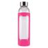 Capri Glass Bottle / Silicone Sleeve Drink Bottles- Glass from Challenge Marketing NZ