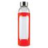 Capri Glass Bottle / Silicone Sleeve Drink Bottles- Glass from Challenge Marketing NZ