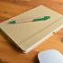 Venture A5 Natural Notebook / Matador Pen Notebooks from Challenge Marketing NZ