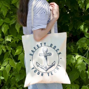 Calico Long Handle Bag