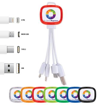 Family Light Up  3 in 1 Cable