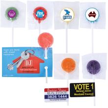 Assorted Colour Lollipops Lollipops from Challenge Marketing NZ