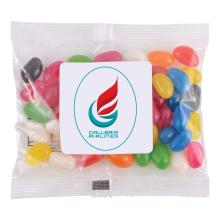 Assorted Colour Mini Jelly Beans in 50 Gram Cello Bag Jelly Beans from Challenge Marketing NZ