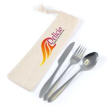 Banquet Cutlery Set in Calico Pouch Kitchen from Challenge Marketing NZ