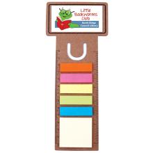 Business Card Bookmark / Noteflag Ruler Sticky Notes/ Flags from Challenge Marketing NZ