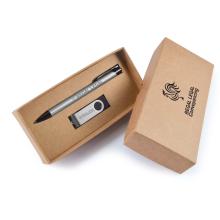 Cape Cardboard Gift Set Flash Drives from Challenge Marketing NZ