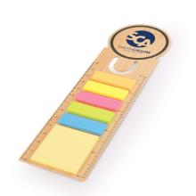 Circle Bamboo Bookmark Sticky Notes/ Flags from Challenge Marketing NZ