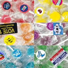 Corporate Colour Lollipops Lollipops from Challenge Marketing NZ