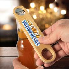 Cyborg Bamboo Bottle Opener Bottle Openers from Challenge Marketing NZ