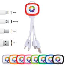 Family Light Up  3 in 1 Cable USB Accessories & Cables from Challenge Marketing NZ