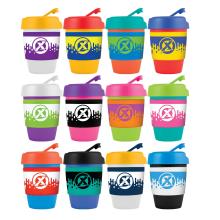 Kick Coffee Cup / Silicone Band Coffee Cups from Challenge Marketing NZ