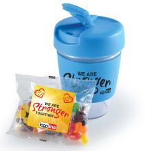 Kick Coffee Cup with Jelly Beans Jelly Beans from Challenge Marketing NZ