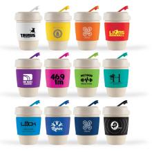 Kick Eco Coffee Cup / Silicone Band Coffee Cups from Challenge Marketing NZ