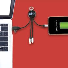 Kinetic Round Glow Cable USB Accessories & Cables from Challenge Marketing NZ