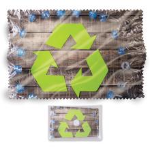 Recycled PET Microfibre Lens Cloth Screen Cleaners from Challenge Marketing NZ