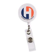 Retractable Badge Holder Wheat Straw ID and Badge Holders from Challenge Marketing NZ