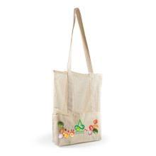 Scoot Calico / Mesh Tote Bag Bamboo Cotton & Calico from Challenge Marketing NZ