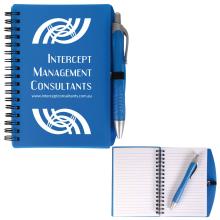 Scribe Spiral Notebook with Pen Notebooks from Challenge Marketing NZ