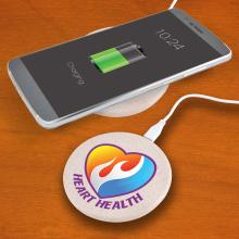 Solstice Eco Wireless Charger Wireless Chargers from Challenge Marketing NZ