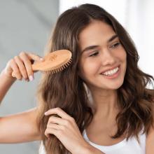 Spa Bamboo Hair Brush Grooming from Challenge Marketing NZ