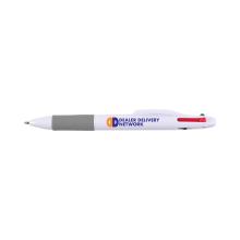 Supra 4 Colour White Pen Pens - Plastic from Challenge Marketing NZ