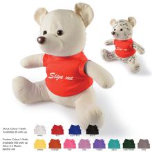 The Original Signature Calico Bear Plush / Soft Toys from Challenge Marketing NZ