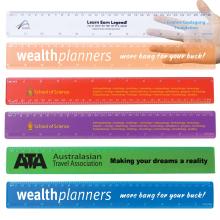 Transparent 30cm Ruler Rulers from Challenge Marketing NZ