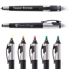 Trident Pen / Stylus Highlighter Pens - Highlighter from Challenge Marketing NZ